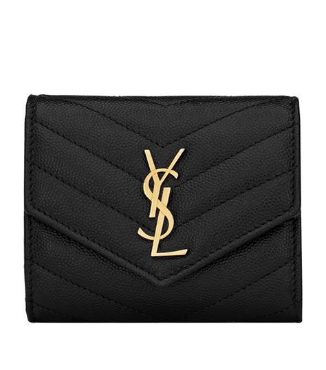 Saint Laurent Leather Wallet.